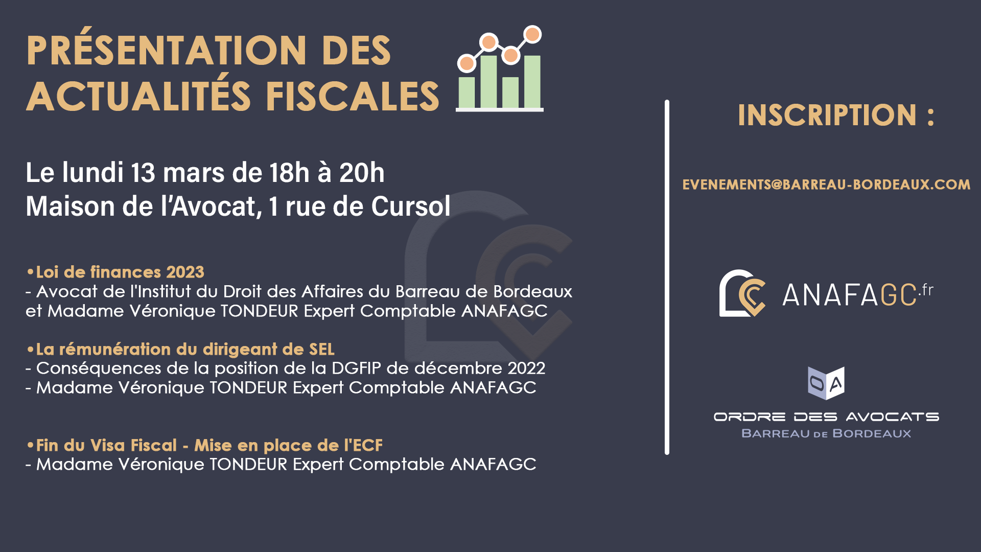 Présentation actualités fiscales